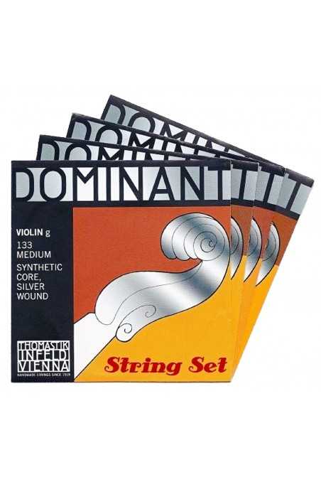 Dominant Violin String Set with Steel E 4/4 by Thomastik-Infeld