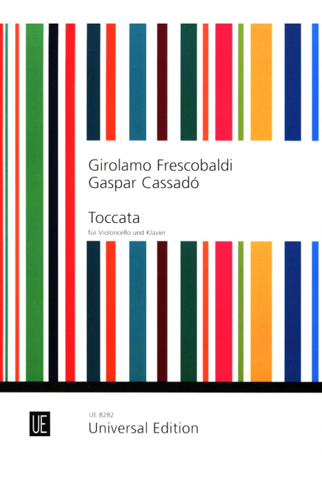 Cassado, Toccata For Cello And Piano (Universal)