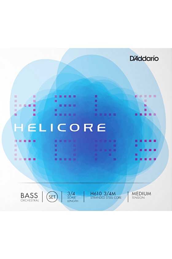 Helicore Orchestral Bass Strings Set by D'Addario