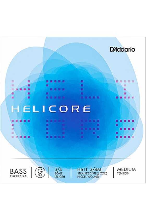 Helicore Orchestral Bass G String by D'Addario