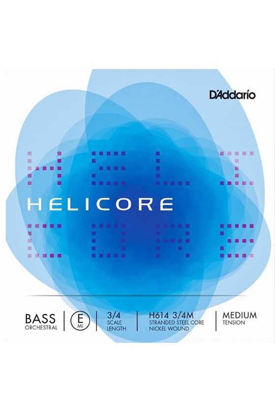 Helicore Orchestral Bass E String by D'Addario