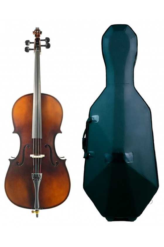 Arco Cello Outfit with a Semi Hard Cello Case on Special