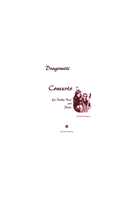 Dragonetti Concerto for Double Bass and Piano (Liben)