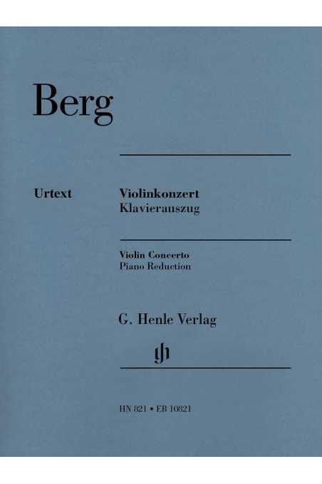 Alban Berg, Concert for Violin and Orchestra (Henle)