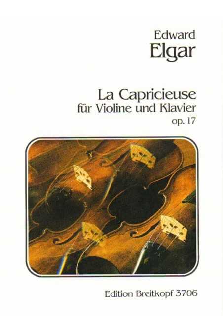 La Capricieuse for violin and piano Opus 17 (Breitkopf & Härtel)