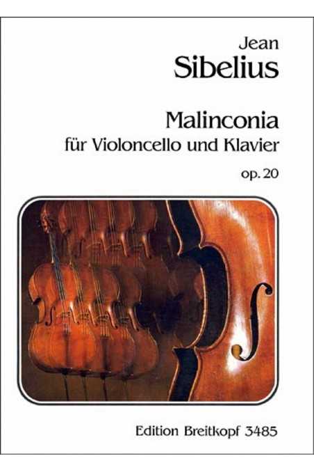 Sibelius, Malinconia For Cello (Breitkopf & Härtel)