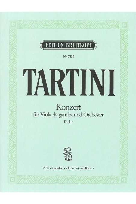 Tartini, Concerto In D For Cello (Breitkopf & Härtel)