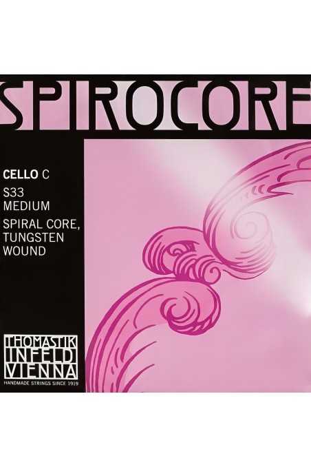 Extended Spirocore Tungsten Cello C String (For ZMT Tail Piece) by Thomastik-Infeld