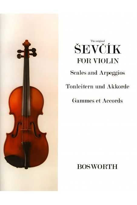 Sevcik, Scales And Arpeggios For Violin (Bosworth)