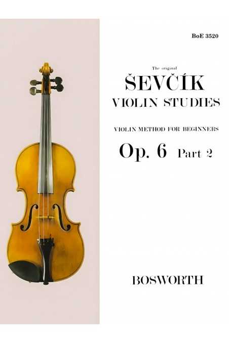 Sevcik, Op.6 Part 2 for Violin