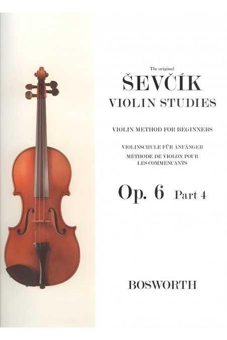 Sevcik, Op.6 Bk.4 for Violin