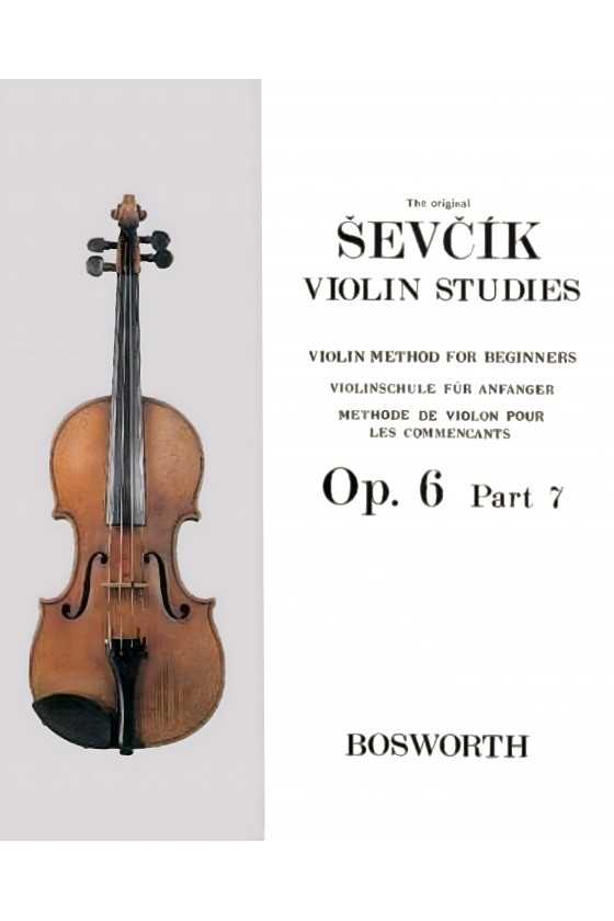 Sevcik, Op. 6 Part 7 for...