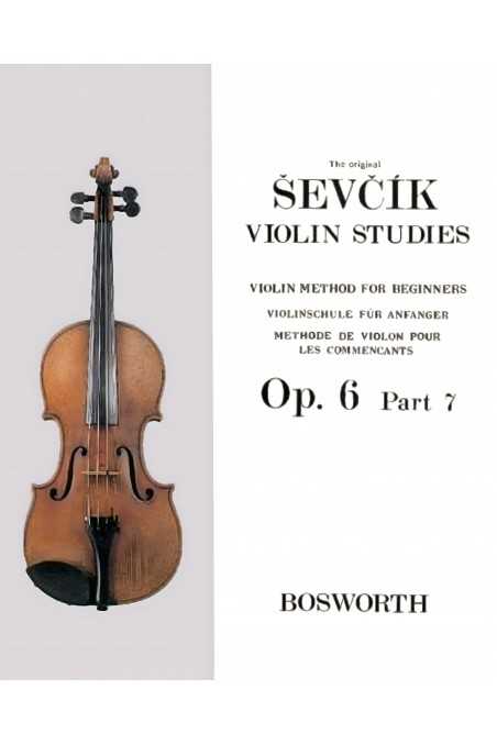 Sevcik, Op. 6 Part 7 for Violin (Bosworth)