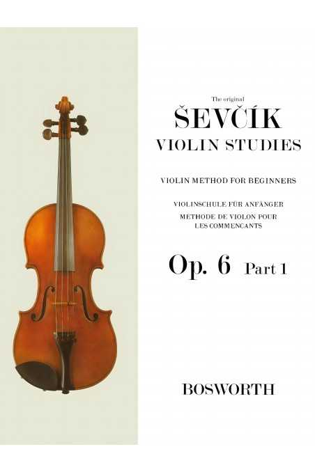 Sevcik, Op. 6 Part 1 For Violin