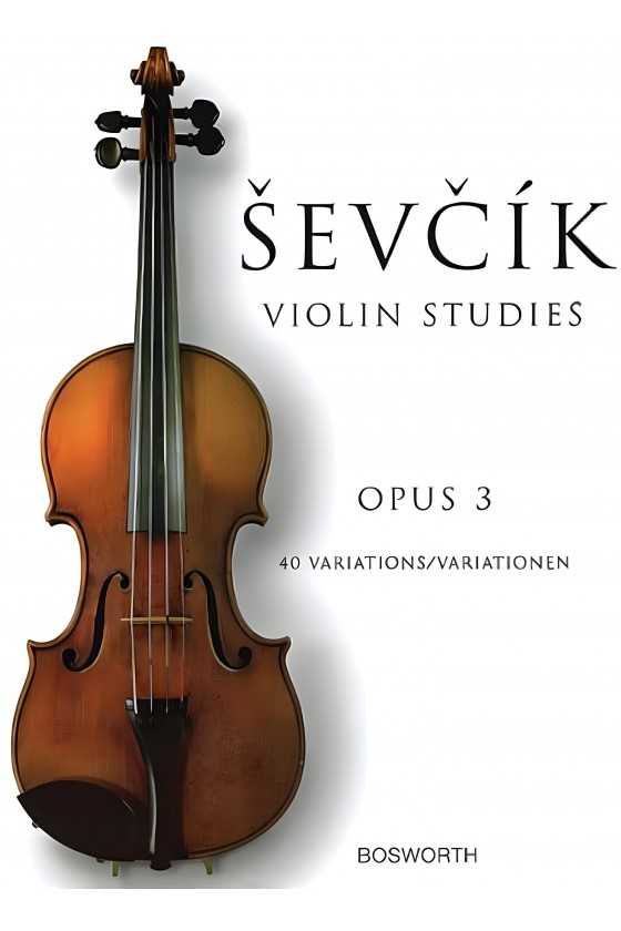 Sevcik, Op. 3 For Violin...