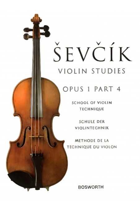 Sevcik, Op. 1 Part 4 For Violin (Bosworth)