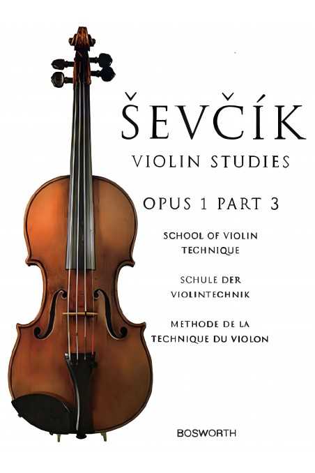 Sevcik, Op. 1 Part 3 For Violin (Bosworth)