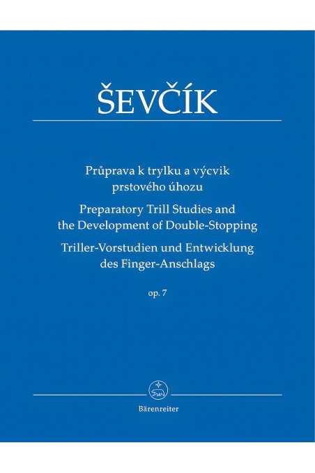 Ševcík Preparatory Trill Studies and the Development of Double-Stopping op. 7 for violin (Baerenreiter)
