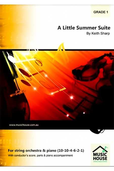 Sharp, A little Summer Suite For String Orchestra (Grade 1)