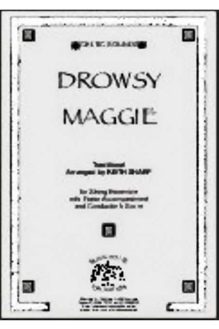 Sharp, Drowsy Maggie (Grade 2-3) For String Orchestra