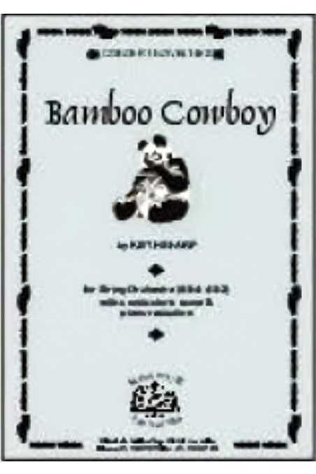 Sharp, Bamboo Cowboy (Grade 2) For String Orchestra