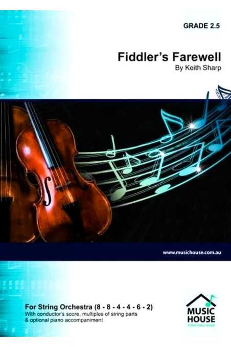 Sharp, Fiddler's Farewell For String Orchestra (Grade 2.5)