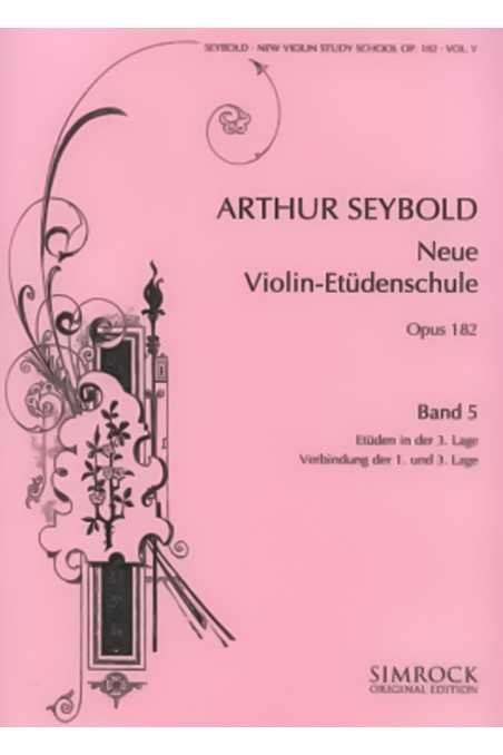 Seybold, New Violin Study School Opus 182 Volume 5 (Simrock)