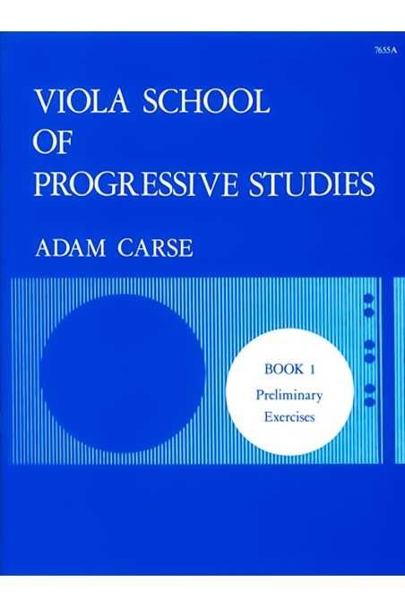 Carse, Viola School of Progressive Studies Bk 1
