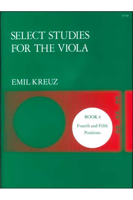 Kreuz, Select Studies for Viola Bk 4 (Stainer & Bell)