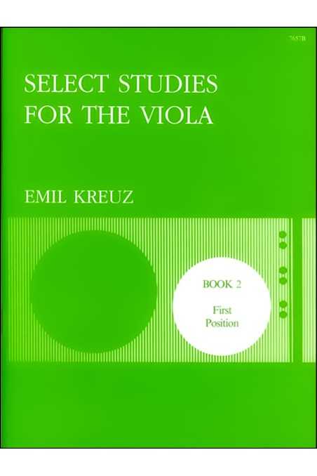 Kreuz, Select Studies For Viola Bk 2 (Stainer & Bell)