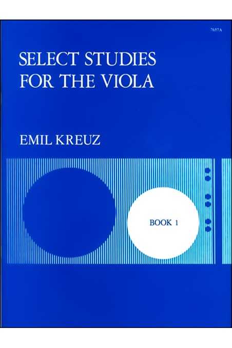Kreuz, Select Studies For Viola Bk 1 (Stainer And Bell)
