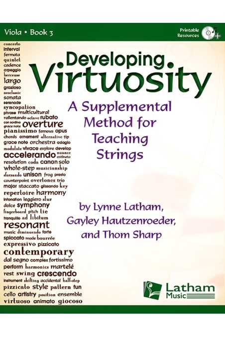 Developing Virtuosity Viola Book 3