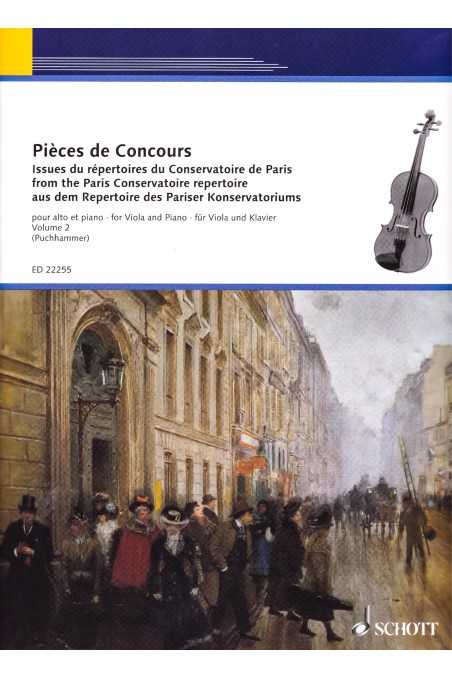 Pieces de Concours Volume 2 for Viola/Piano