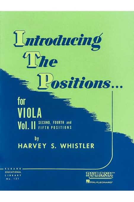 Whistler, Introducing The Positions for Viola Vl 2