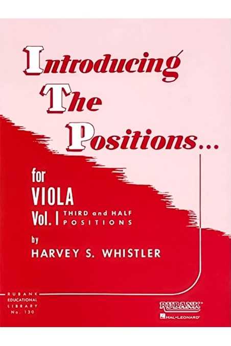 Whistler, Introducing The Positions for Viola Vl 1