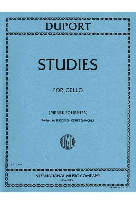 Duport, Studies for cello - Revised by Friedrich Gruetzmacher (IMC)