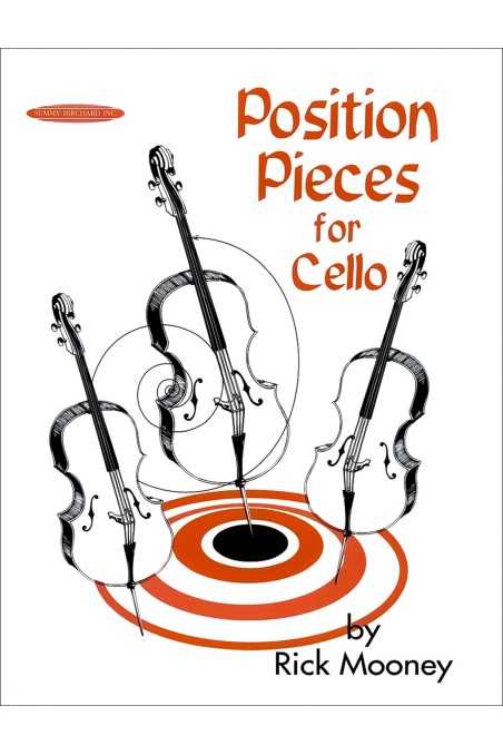Position Pieces For Cello Book 1 By Rick Mooney
