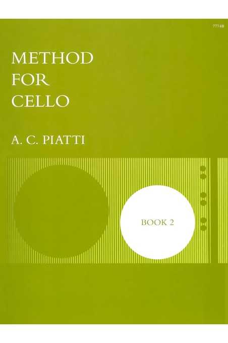 Piatti, Method For Cello Bk 2 (Stainer And Bell)