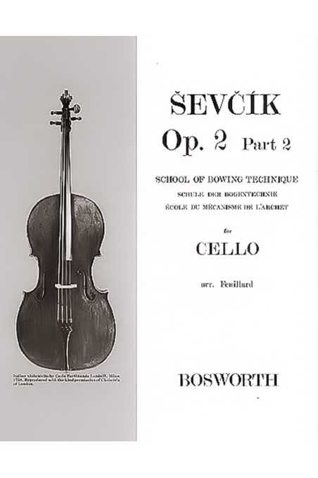 Sevcik, Op. 2 Part 2 For Cello (Bosworth)
