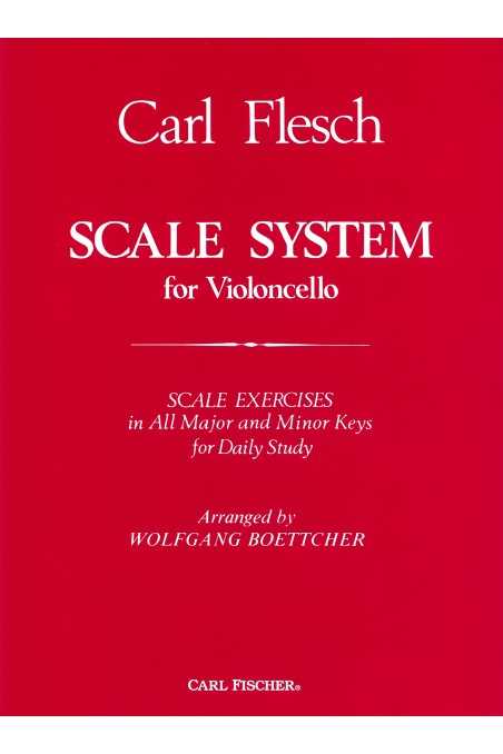 Flesch, Scale System For Cello