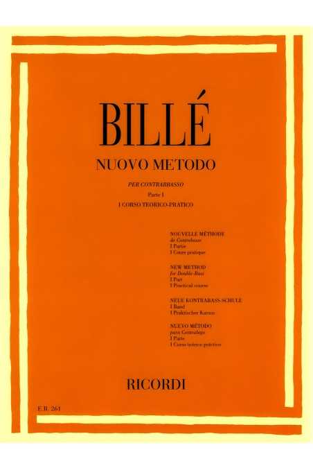 Bille, New Method for Double Bass Part 1 (Ricordi)