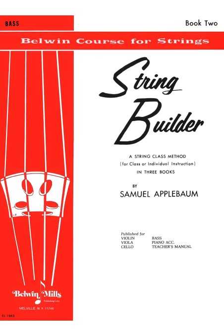 Applebaum String Builder Book Two for Double Bass (Belwin)