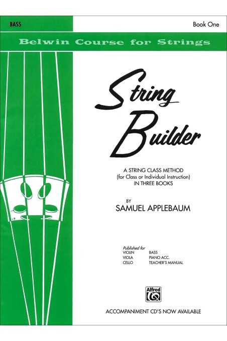 Applebaum String Builder Bk 1 for Double Bass (Belwin)