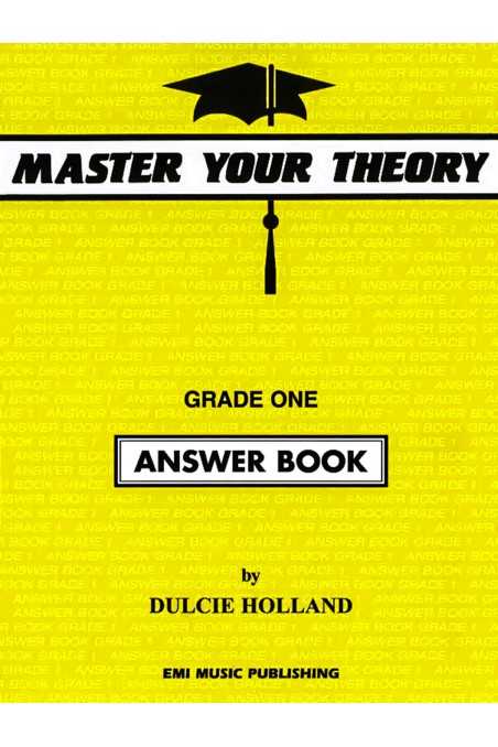Master Your Theory Grade One Answer Book (EMI)