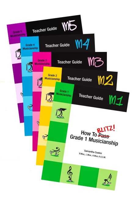 Teacher Guide For How To Blitz Musicianship Series
