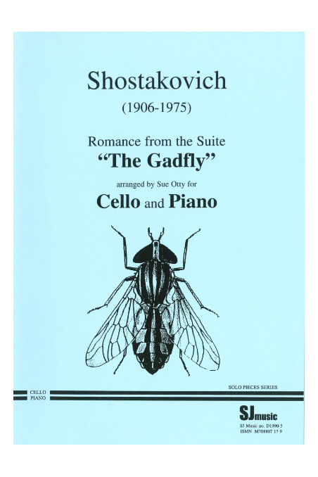 Shostakovich, Romance From The Gadfly For Cello (SJ Music)