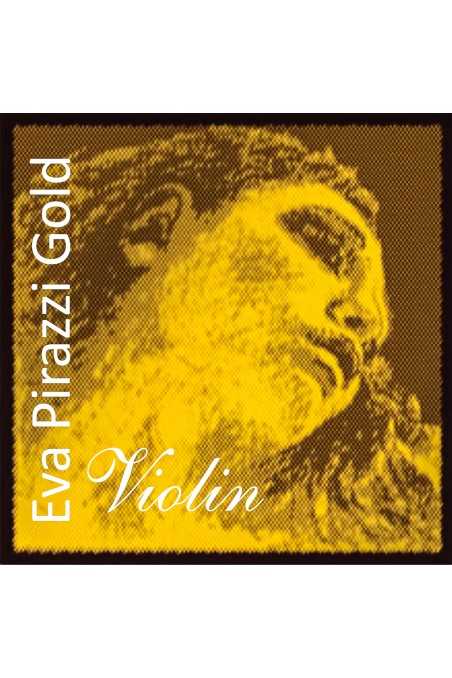 Evah Pirazzi Gold Violin D String (Ball End) 4/4 by Pirastro