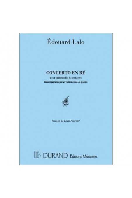 Concerto in D minor for Cello and Orchestra by Lalo (Durand)