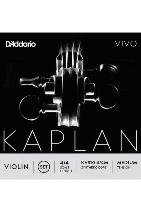 Kaplan Vivo Violin String Set by D'Addario