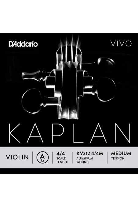 Kaplan Vivo Violin A String by D'Addario